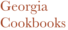 Georgia
Cookbooks