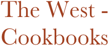 The West - Cookbooks
